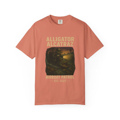 Alligator Alcatraz Airboat Patrol Shirt | Est. 2025 Everglades Swamp Facility Collectible Tee