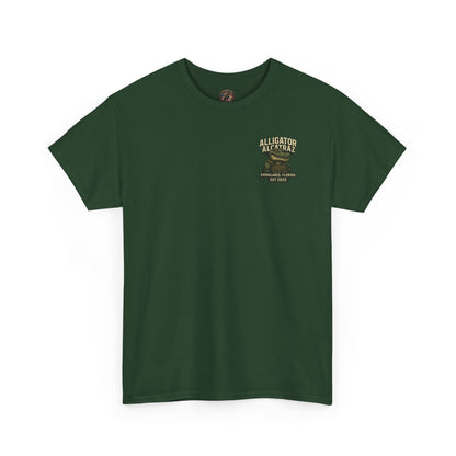 Alligator Alcatraz Christmas 2025 Tee | Graphic Holiday T-Shirt