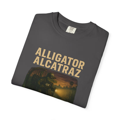 Alligator Alcatraz Airboat Patrol Shirt | Est. 2025 Everglades Swamp Facility Collectible Tee