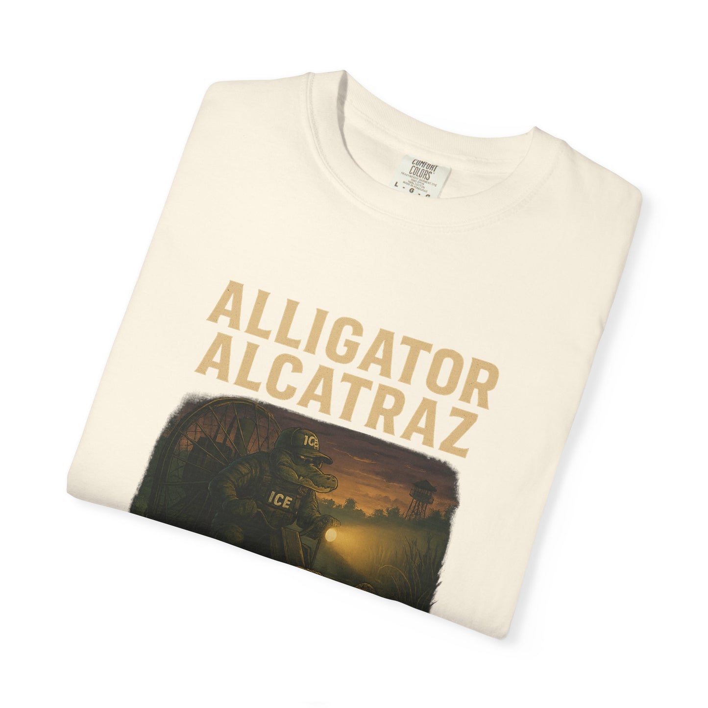 Alligator Alcatraz Airboat Patrol Shirt | Est. 2025 Everglades Swamp Facility Collectible Tee