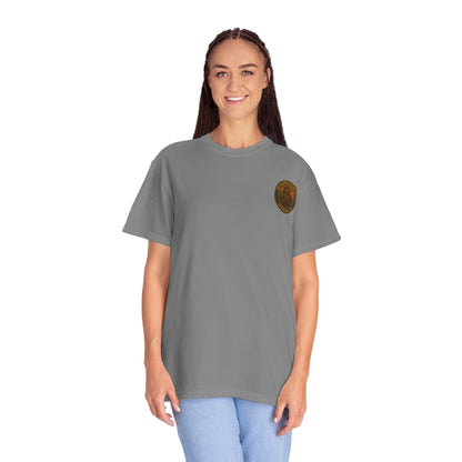 Alligator Alcatraz Est. 2025 T-shirt | Alligator ICE Badge back print