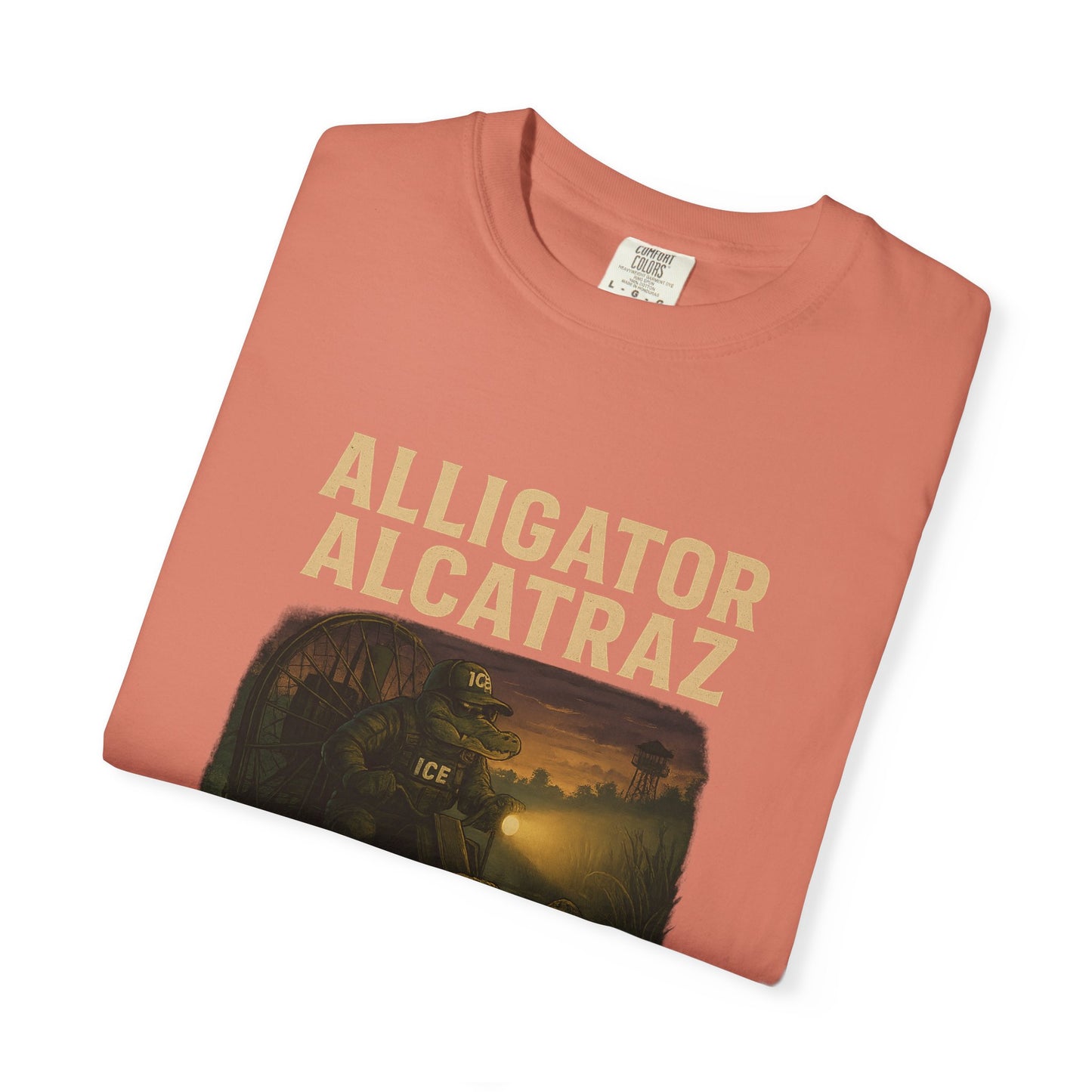 Alligator Alcatraz Airboat Patrol Shirt | Est. 2025 Everglades Swamp Facility Collectible Tee
