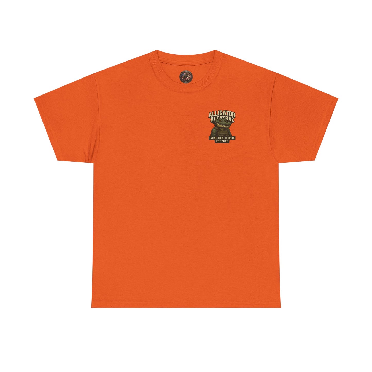 Alligator Alcatraz Christmas 2025 Tee | Graphic Holiday T-Shirt