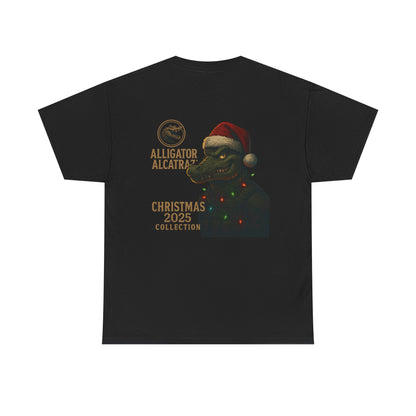 Alligator Alcatraz Christmas 2025 Tee | Graphic Holiday T-Shirt