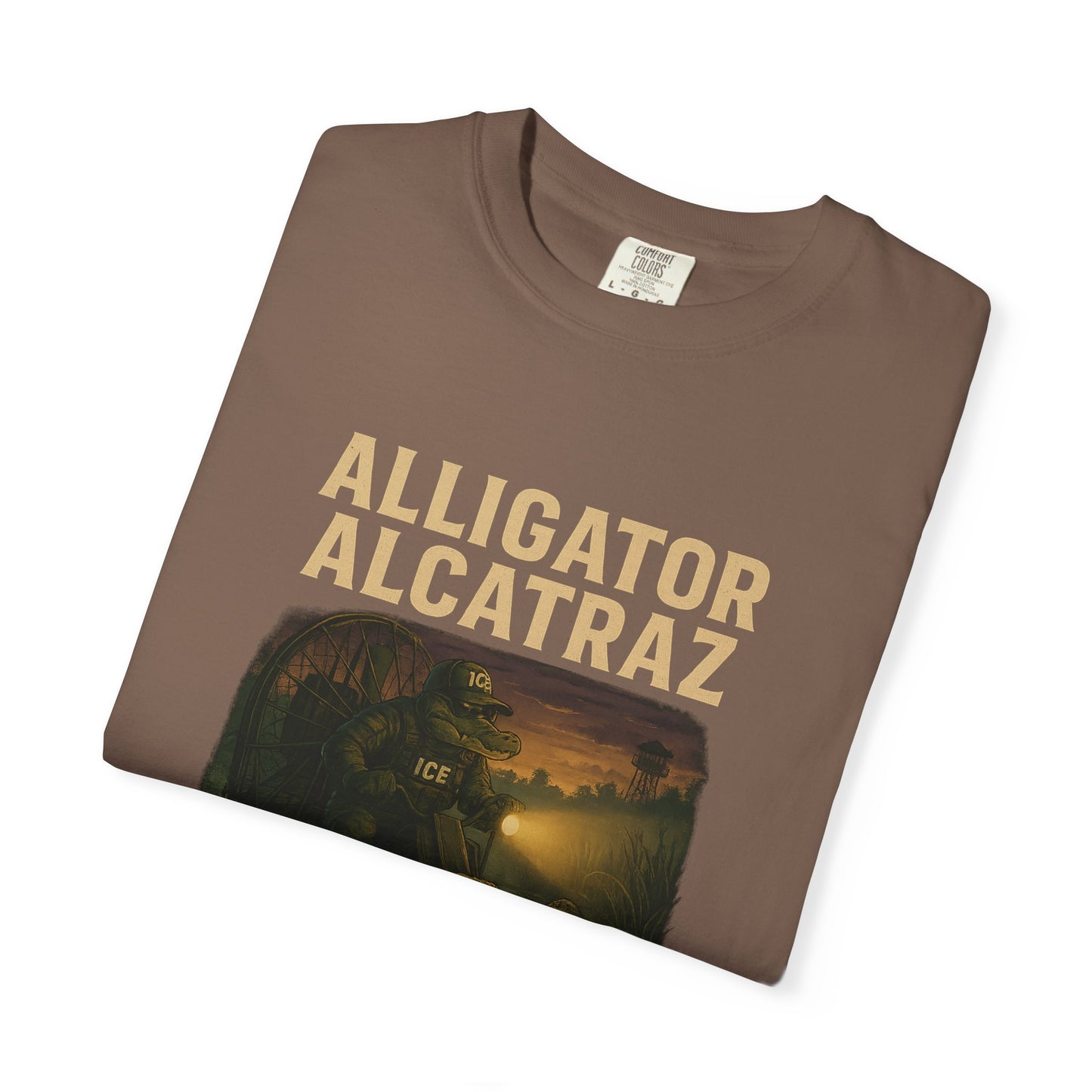 Alligator Alcatraz Airboat Patrol Shirt | Est. 2025 Everglades Swamp Facility Collectible Tee