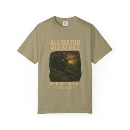 Alligator Alcatraz Airboat Patrol Shirt | Est. 2025 Everglades Swamp Facility Collectible Tee