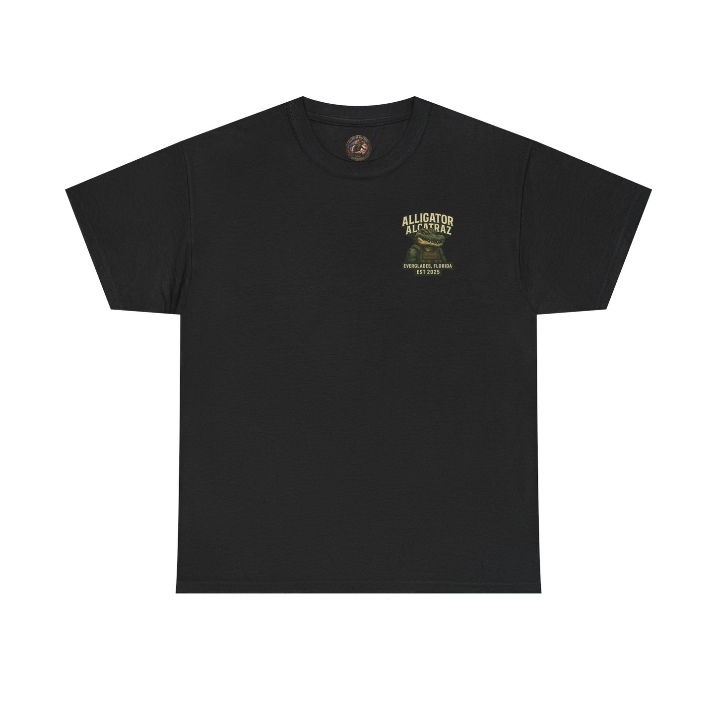Alligator Alcatraz Christmas 2025 Tee | Graphic Holiday T-Shirt
